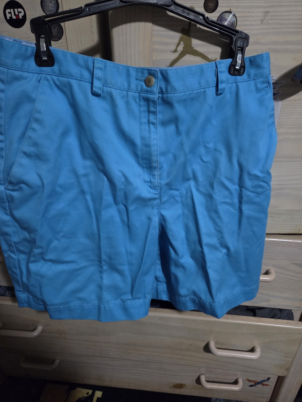 Women's Aqua Blue Casual Shorts